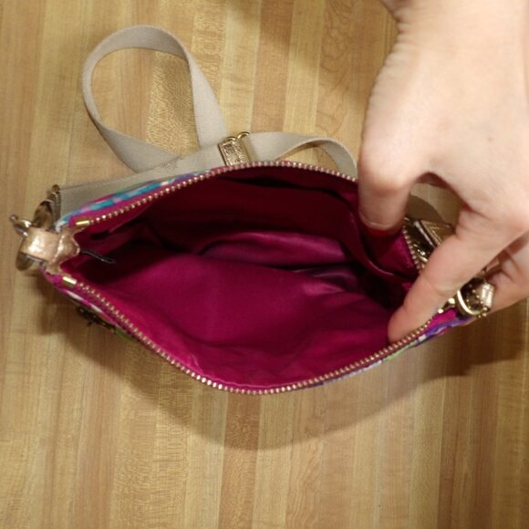 Fun Coach Bag, Authentic Poppy 1941 Collection Bag, Bright multi-colored - Picture 8 of 15